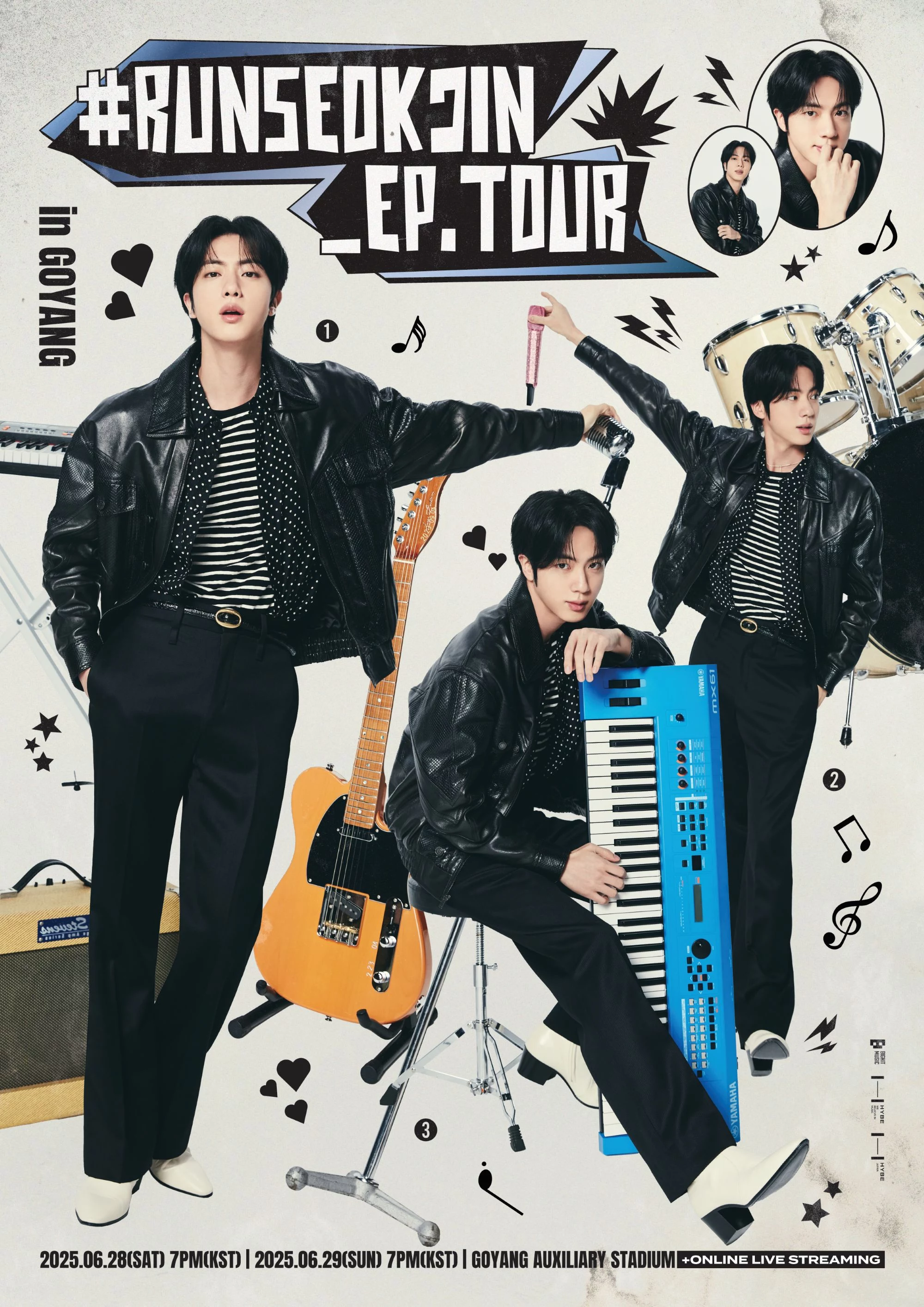 BTS Jin's＃RUNSEOKJIN_EP.TOUR in Goyang, Korea - (x)clusive