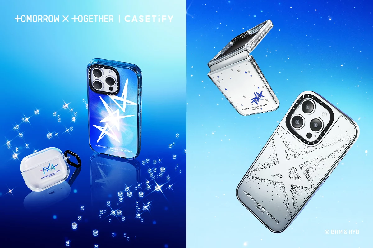 TOMORROW X TOGETHER (TXT) and CASETiFY Launch Star-Themed